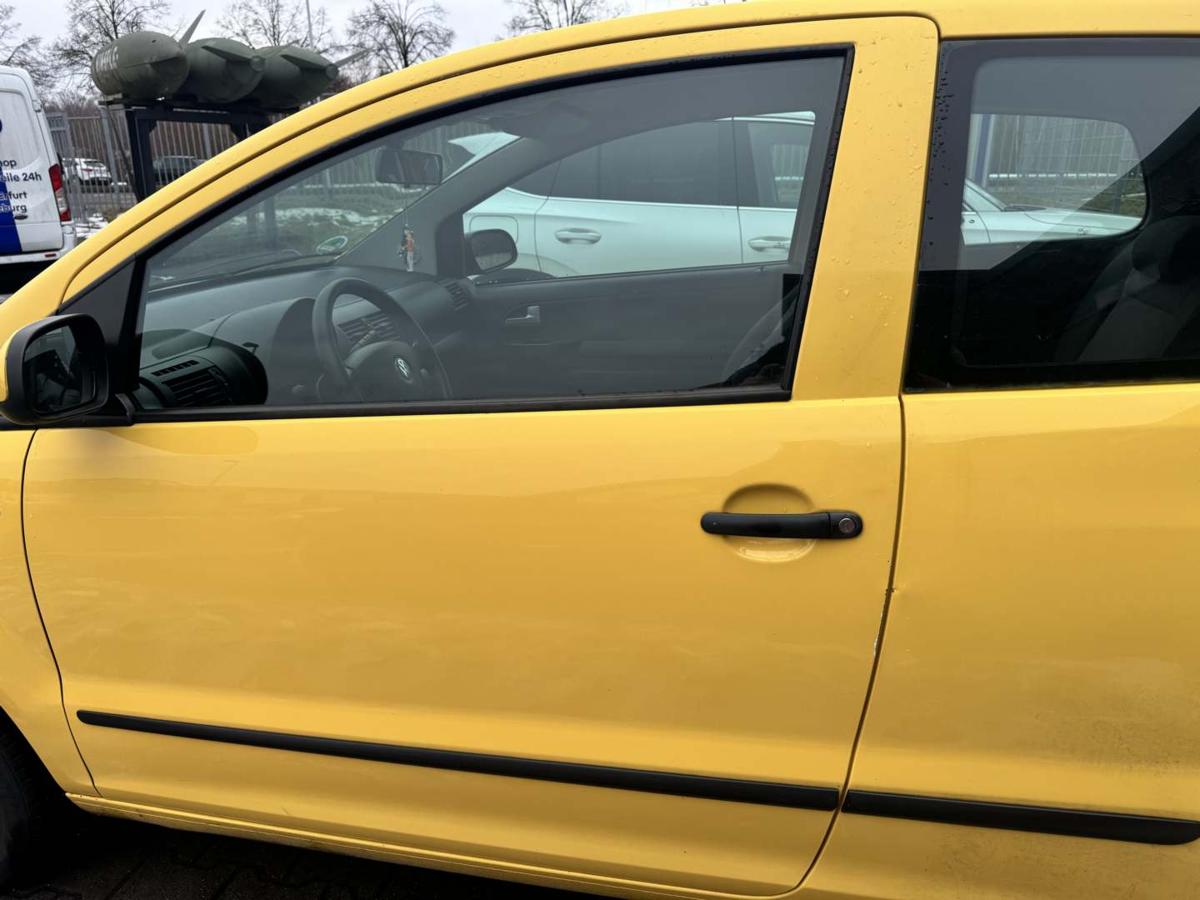 VW Fox original T&uuml;r vorn links LY1C Sonnengelb Rohbau Bj.2007